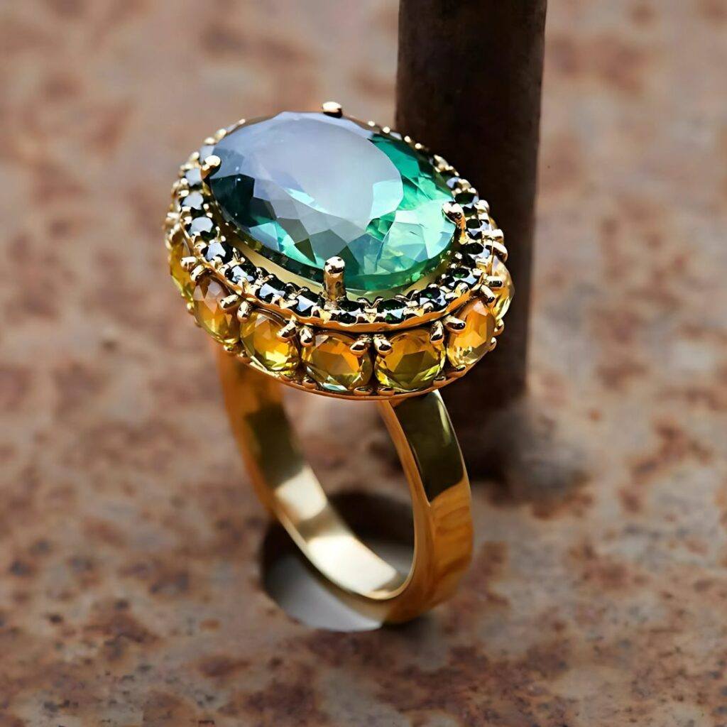 Ileana Makri Apatite Glow Ring