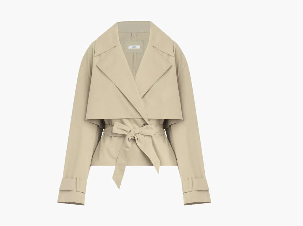 Joe's Jeans The Liz Cropped Trench Coat